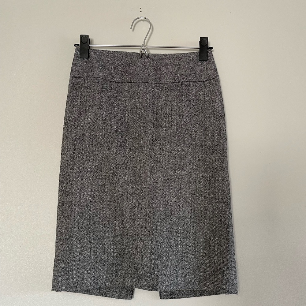 Banana Republic Wool Tweed Pencil Skirt